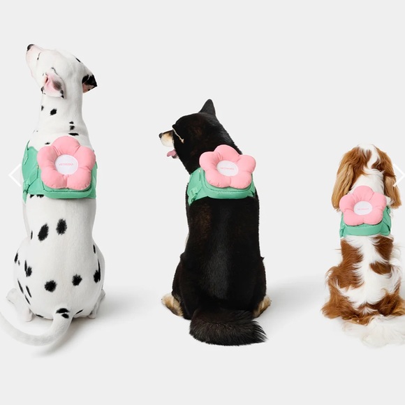 Vetreska Flora Pet Harness & Backpack 3 In 1 Set - Picture 9 of 9